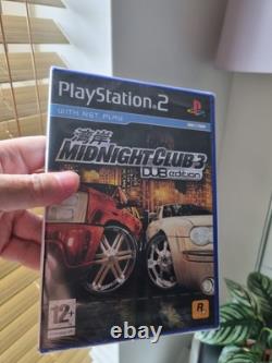 Midnight Club 3 Édition DUB Très Rare Scellé Usine Version PAL Royaume-Uni Jeu PS2