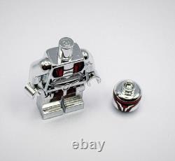 Minifigurine Lego Darth Revan plaquée argent chrome, très rare, édition limitée, neuve