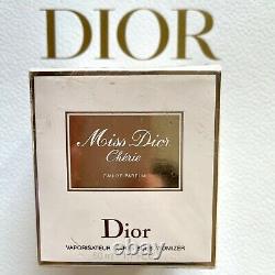 Miss Dior Cherie Gold Luxury Edition ML 50 Eau De Parfum Atomiseur D'ampoule Très Rare