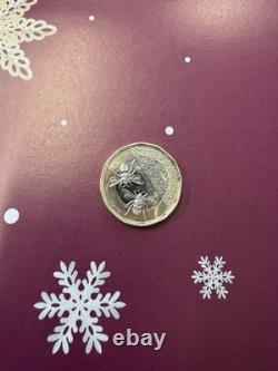 Monnaie de 1 £ Édition Limitée 2023 - Erreur de Tirage Très Rare des Jambes d'Abeille du Roi Charles