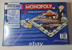 Monopoly Édition Auckland 2013 Très Rare Nouvelle Copie Scellée