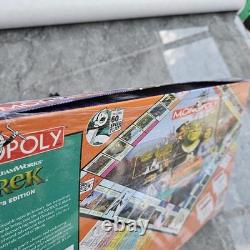 Monopoly Édition Collector DreamWorks SHREK Hasbro 2007 Tout Neuf TRÈS Rare OB8
