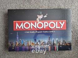 Monopoly Édition SERVCORP, 2014 Hasbro, Très Rare, Collectionnable, Neuf Et Scellé