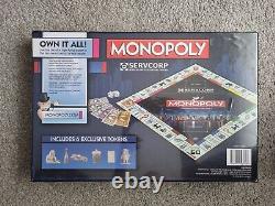 Monopoly Édition SERVCORP, 2014 Hasbro, Très Rare, Collectionnable, Neuf Et Scellé