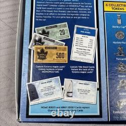 Monopoly des Toronto Maple Leafs Édition Collectionneur NHL Très Rare