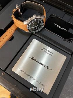 Montre chronographe Porsche Design édition limitée très rare Speedster Heritage Design