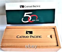 Montre de collection très rare Cathay Pacific 1996 édition limitée du 50e anniversaire