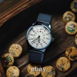 Montre de reconnaissance aérienne vintage militaire en édition limitée très rare