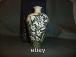 Moorcroft Hyacinthes Vase Very Rare 2003 Edition Limitée No. 9 Sur 50 Encadré