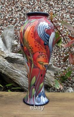 Moorcroft Très Rare FLAMBE TROUT ARC-EN-CIEL 75/10 Vase Édition Limitée 2/2 PRP 895 £
