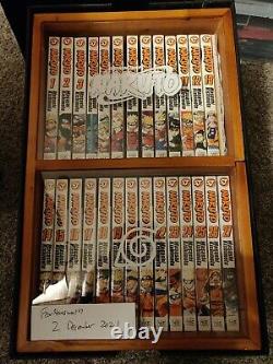 Naruto Viz Shadow Box Set Manga Volumes 1-28 Utilisé, Edition Limitée, Très Rare