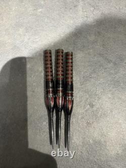Nathan Aspinall Édition Noire Très Rare 90 % Tungstène Fléchettes à pointe acier Target 24 g