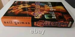 Neverwhere. Neil Gaiman. BBC Books. 1re édition. Signé et dédicacé. Très rare