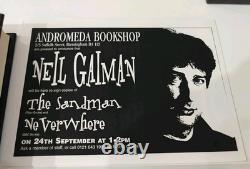 Neverwhere. Neil Gaiman. BBC Books. 1re édition. Signé et dédicacé. Très rare