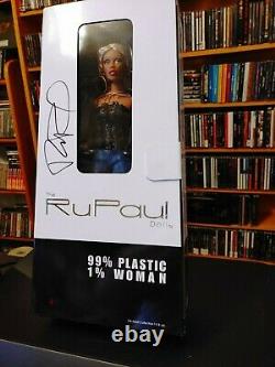 Nib Rupaul Doll Jason Wu Limited Edition Autographié Très Rare! Ru-mix Blonde