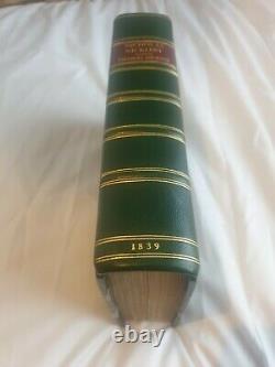 Nicholas Nickleby Charles Dickens 1ère Vrai Première Edition 1839 Livre Très Rare