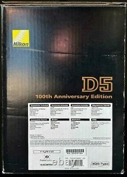 Nikon D5 Dslr 100th Anniversary Edition Brand New Unused Very Rare