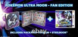 Nintendo 3ds 2ds Pokémon Ultra Lune Édition Fan Neuf Non Ouvert Très Rare ! État Impeccable