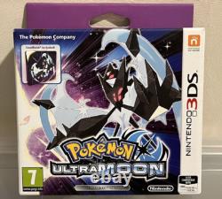 Nintendo 3ds 2ds Pokémon Ultra Lune Édition Fan Neuf Non Ouvert Très Rare ! État Impeccable