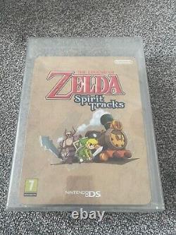 Nintendo DS ZELDA SPIRIT TRACKS ÉDITION TIN. NEUF SCELLÉ & VGA 85+. TRÈS RARE