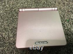 Nintendo Gameboy Advance Sp. Modèle D'édition Pour Filles. Encadré. Original. Très Rare