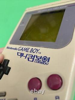 Nintendo Hyundai Mini Comboy Jeu Garçon Coréen Version Très Rare
