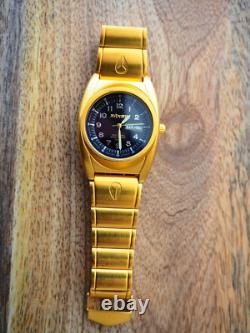 Nixon The Gold Don SS Montre Limited Edition 2619 Très Rare