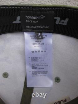 Norrona /29 Casquette FlexFit Taille L/XL, Camouflage Vert, Édition Limitée ! TRÈS RARE