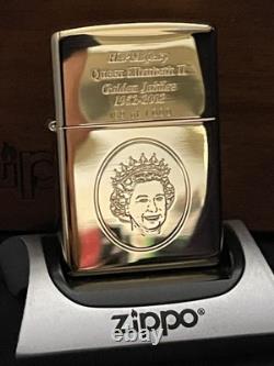 Nouveau Briquet Zippo Édition Limitée Jubilé d'Or 2002 (0189 sur 1000) TRÈS RARE