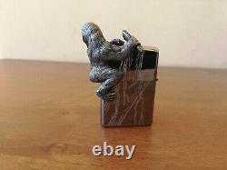 Nouvelle très rare sculpture de briquet 3D Zippo 2015 Gorille Édition limitée 0605/2500