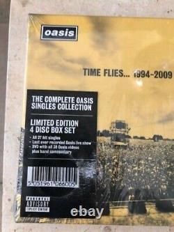 OASIS-TIME FILES 1994-2009 Édition limitée, très rare coffret deluxe 3 CD + DVD NEUF