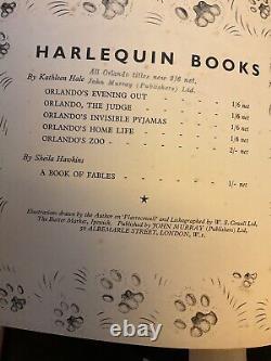 Orlando, Hale, Kathleen 1930s TRES RARE Première édition, LE ZOO D'ORLANDO