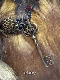 Ours Charlie Bears Hibou Clever Sticks Très Rare Mohair Édition Limitée avec Étiquettes Sac