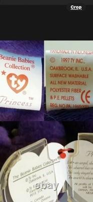 Ourson Beanie très rare de la princesse Diana, 1ère édition