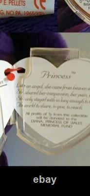 Ourson Beanie très rare de la princesse Diana, 1ère édition