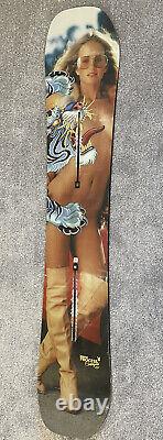 PLAYBOY Burton Process CENTRALE 157 Snowboard EST Très Rare Édition Limitée