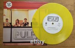 PULP Common People Très rare vinyle jaune UK 7 VG+/VG+