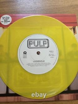 PULP Common People Très rare vinyle jaune UK 7 VG+/VG+