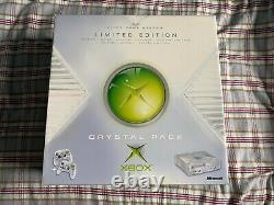 Pack Xbox Crystal Édition Limitée 2004 Très Rare et Collectionnable