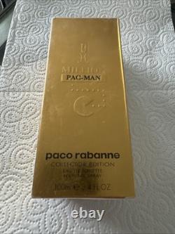 Paco Rabanne 1 Million 100ml Édition Limitée Pac Man Nouvelle Boîte Très Rare