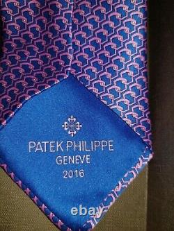 Patek Philippe 2016 Very Rare Edition Violet Et Rose 100% Soie Unworn Boxed