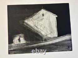 Paul Resika L'Estampe de la Jetée S/N Édition Très Rare 100