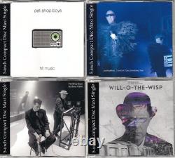 Pet Shop Boys ensemble de 4 CD single remix en édition limitée RARE très rare