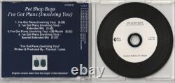 Pet Shop Boys ensemble de 4 CD single remix en édition limitée RARE très rare