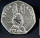 Peter Rabbit 2016 50p Moitié Spéciale Whisker Édition Très Rare Fifty Pence Coin