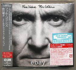 Phil Collins Valeur Faciale / Édition Deluxe 2 CD Japon Digipak MINT OOP Très RARE