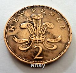 Pièce Très Rare 1971 New Pence First Edition