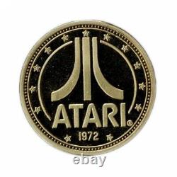 Pièce d'or Édition Limitée Atari Centipede Très Rare