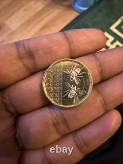 Pièce de 1 livre très rare de 2023 à l'effigie du roi Charles III, édition limitée