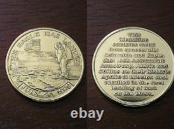 Piloté Médaille Apollo 11, Gold Edition Vip, Mfa, Tres Rare